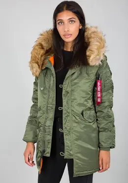 Alpha Industries: Зимний пуховик 