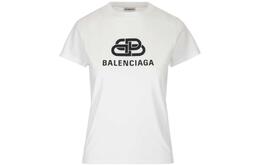 Balenciaga: Белая футболка 