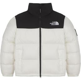 The North Face: Белый пуховик 