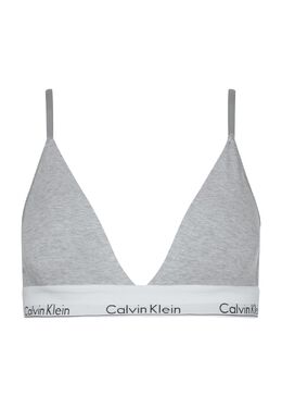 Calvin Klein: Серый бюстгальтер 