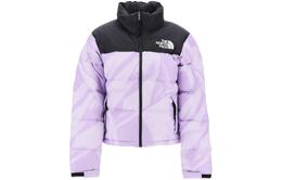 The North Face: Фиолетовая куртка 