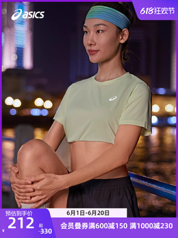 Asics: Чёрная футболка 