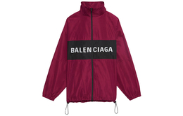 Balenciaga: Тёмная куртка 