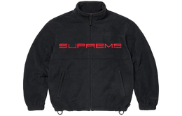 Supreme: Тёмная куртка  Polartec