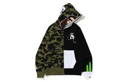 A BATHING APE: Зелёная толстовка 