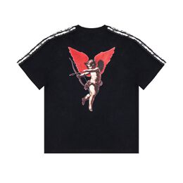Adidas: Чёрная футболка 