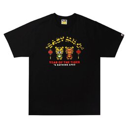 A BATHING APE: Чёрная футболка 