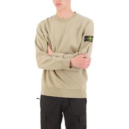 Stone Island: Толстовка цвета хаки 