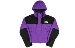 The North Face: Фиолетовая куртка 