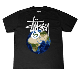 Stussy: Чёрная футболка 