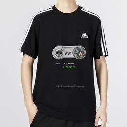 Adidas: Чёрная футболка 