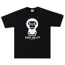 A BATHING APE: Чёрная футболка 