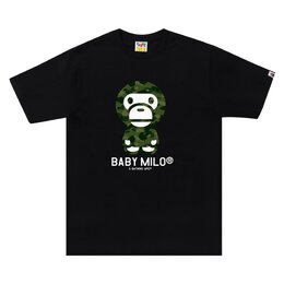 A BATHING APE: Чёрная футболка 