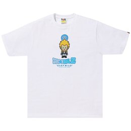 A BATHING APE: Белая футболка 