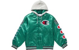 Supreme: Зелёная куртка  Champion