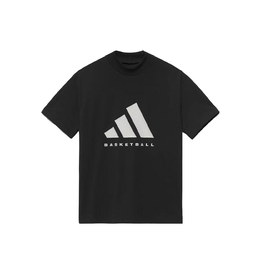 Adidas: Чёрная футболка 