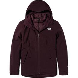 The North Face: Бордовая куртка 