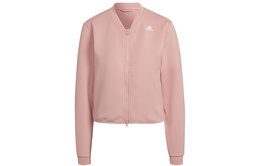 Adidas: Розовая куртка 
