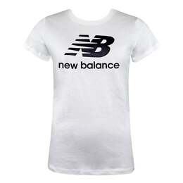 New Balance: Белая футболка 