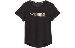 PUMA: Чёрная футболка 