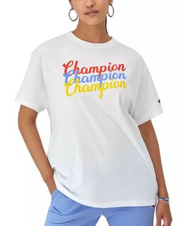 Champion: Белая футболка 