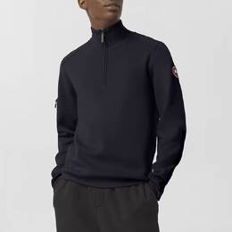 Canada Goose: Голубой свитер 