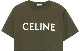 CELINE: Тёмная футболка 