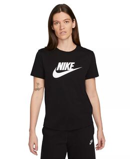 Nike: Чёрная футболка  Essentials