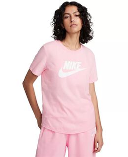 Nike: Розовая футболка  Essentials