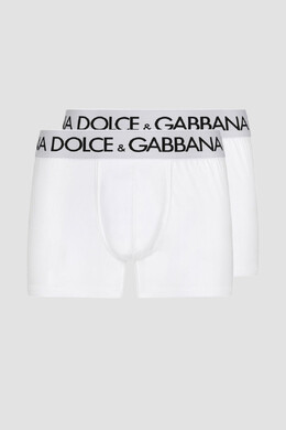 Dolce & Gabbana: Белые трусы 