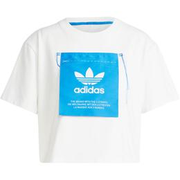 Adidas Originals: Белая футболка 