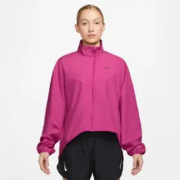 Nike: Фиолетовая куртка  Swoosh