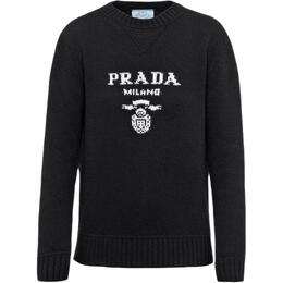 Prada: Чёрный свитер 