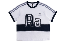 Adidas: Белая футболка 