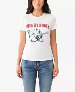 True Religion: Белая футболка 