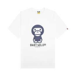 A BATHING APE: Белая футболка 