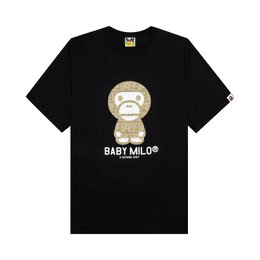 A BATHING APE: Чёрная футболка 