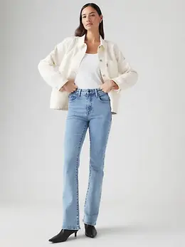 Levi's: Джинсы  725 длины 3/4