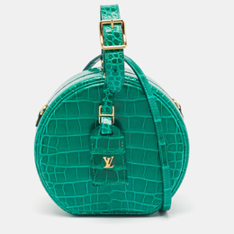 Louis Vuitton: Зелёная сумка 