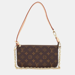 Louis Vuitton: Коричневая сумка  Pochette Accessoires