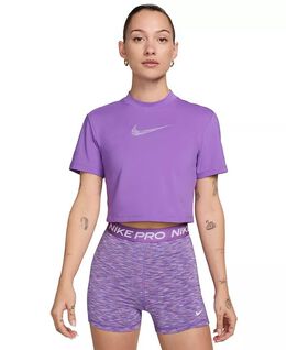 Nike: Короткая футболка  Dri FIT