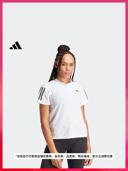 Adidas: Белая футболка 