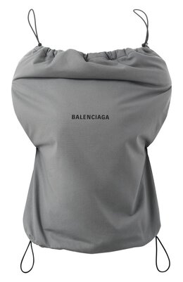 Balenciaga: Хлопковый топ 