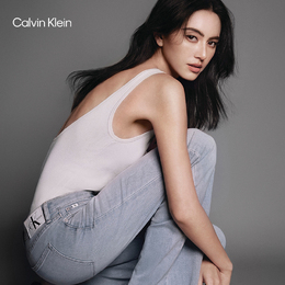 Calvin Klein: Прямые джинсы 