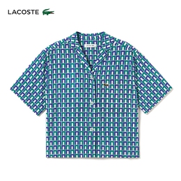 Lacoste: Синяя рубашка 