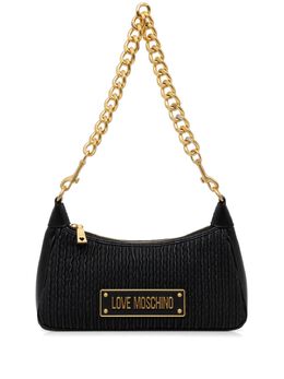 Love Moschino: Чёрная сумка-шоппер 
