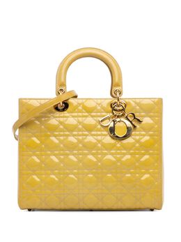 Christian Dior Pre-Owned: Жёлтая сумка 