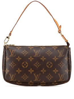 Louis Vuitton Pre-Owned: Коричневая сумка 