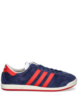 adidas: Фиолетовые кроссовки 