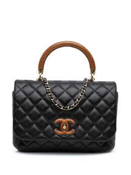 CHANEL Pre-Owned: Чёрная сумка 